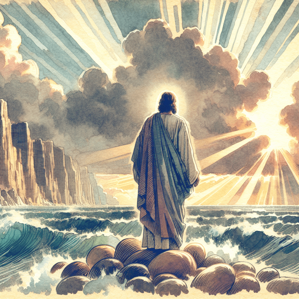 AI-generated illustration for "Modern Examples of Justification - Biblical Analogy" — created by ChurchWiseAI using DALL-E