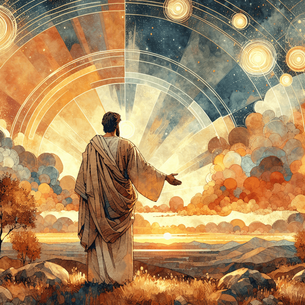 AI-generated illustration for "Modern Examples of Justification - Contemporary Example" — created by ChurchWiseAI using DALL-E