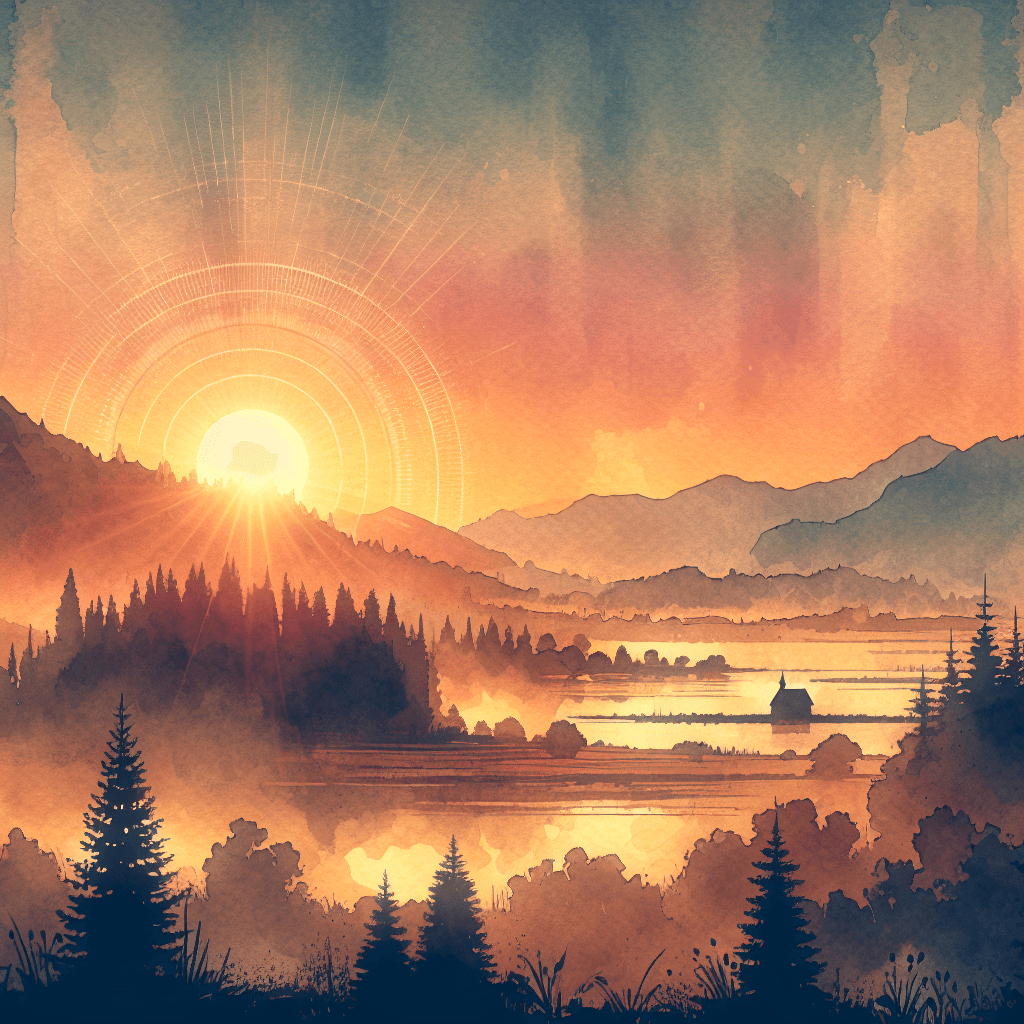 AI-generated illustration for "Morning Meditation: Compassion - Biblical Insight" — created by ChurchWiseAI using DALL-E