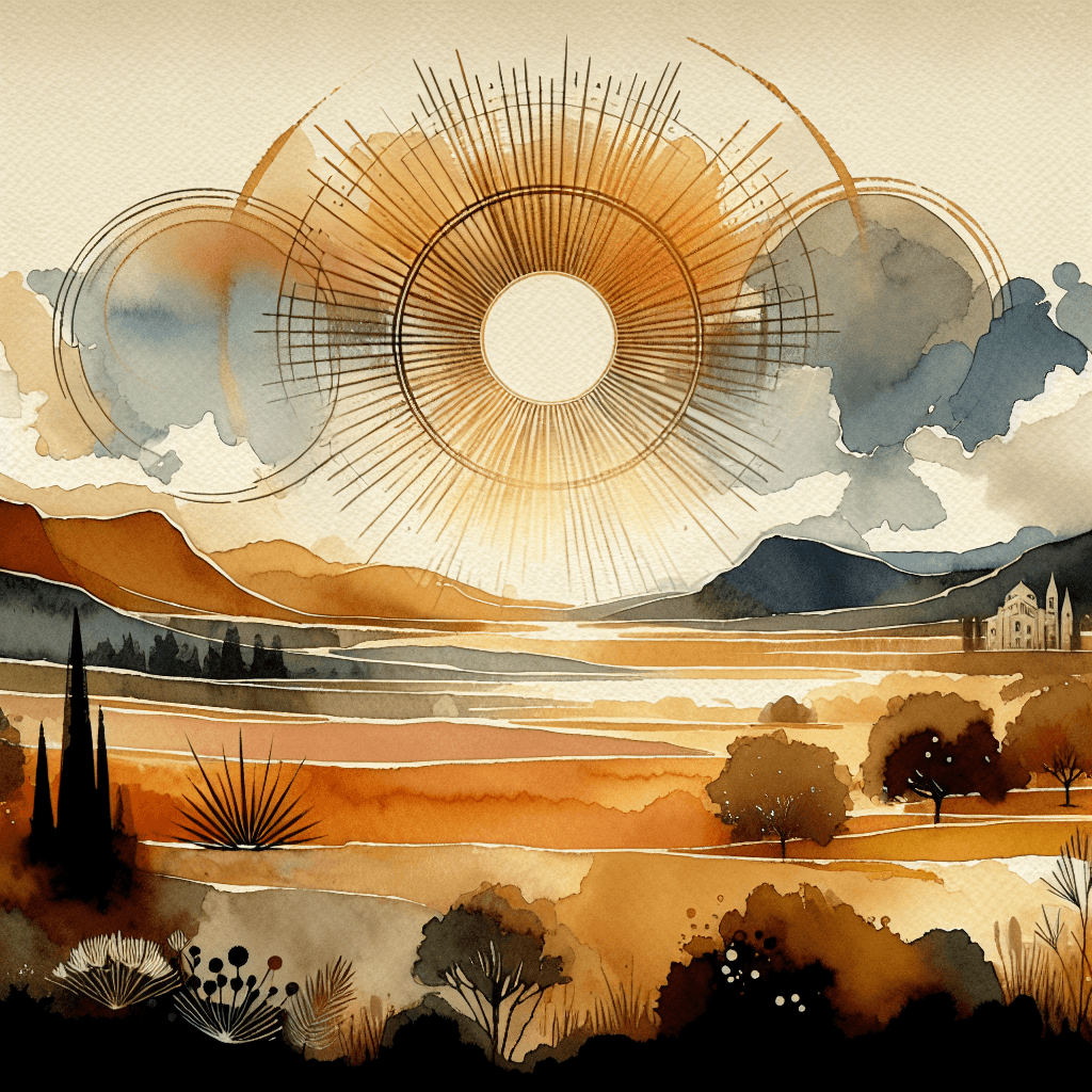 AI-generated illustration for "Morning Meditation: Compassion - Prayer" — created by ChurchWiseAI using DALL-E