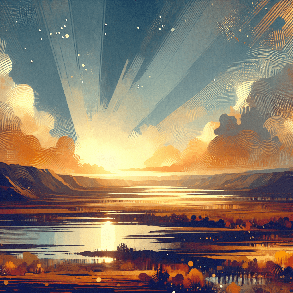 AI-generated illustration for "Morning Meditation: Devotion" — created by ChurchWiseAI using DALL-E