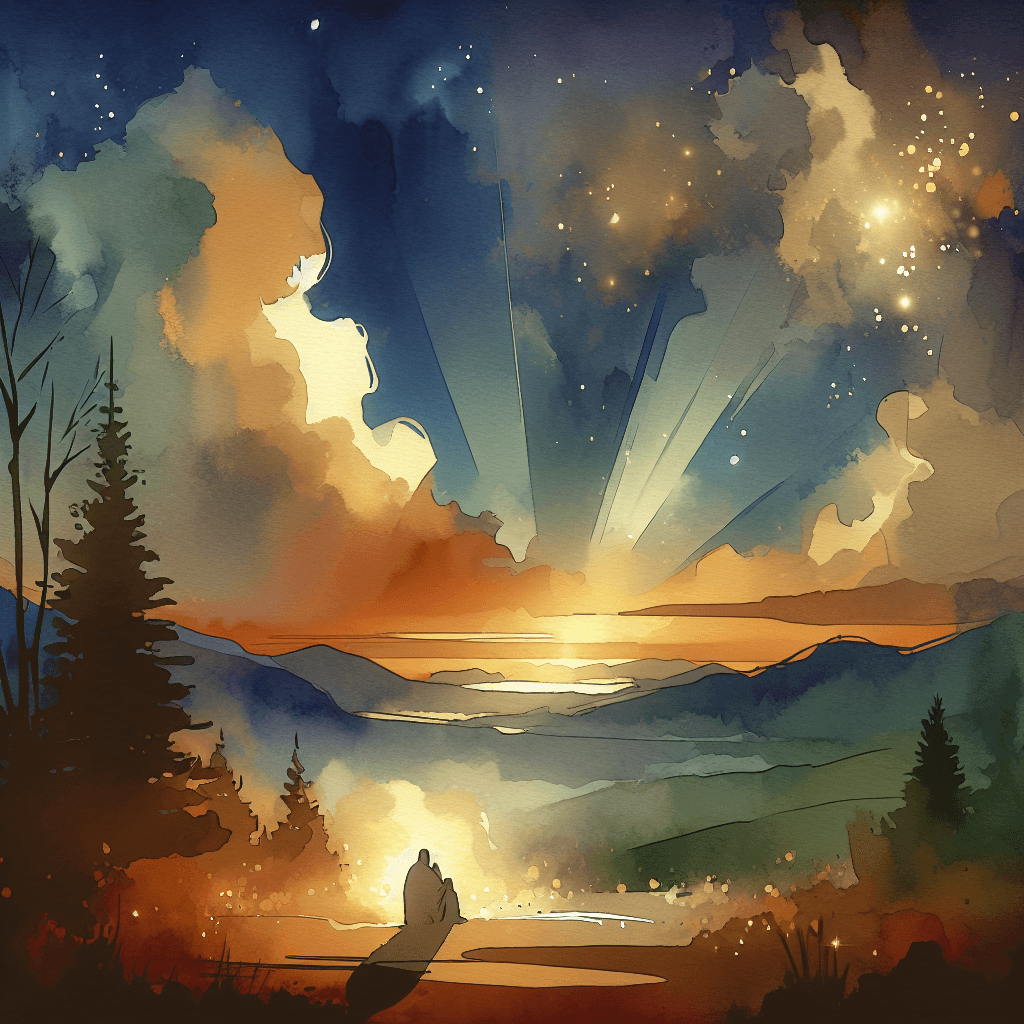 AI-generated illustration for "Morning Meditation: Digital Addiction & Freedom - Biblical Insight" — created by ChurchWiseAI using DALL-E