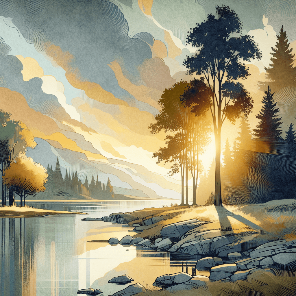 AI-generated illustration for "Morning Meditation: Environmental Justice" — created by ChurchWiseAI using DALL-E