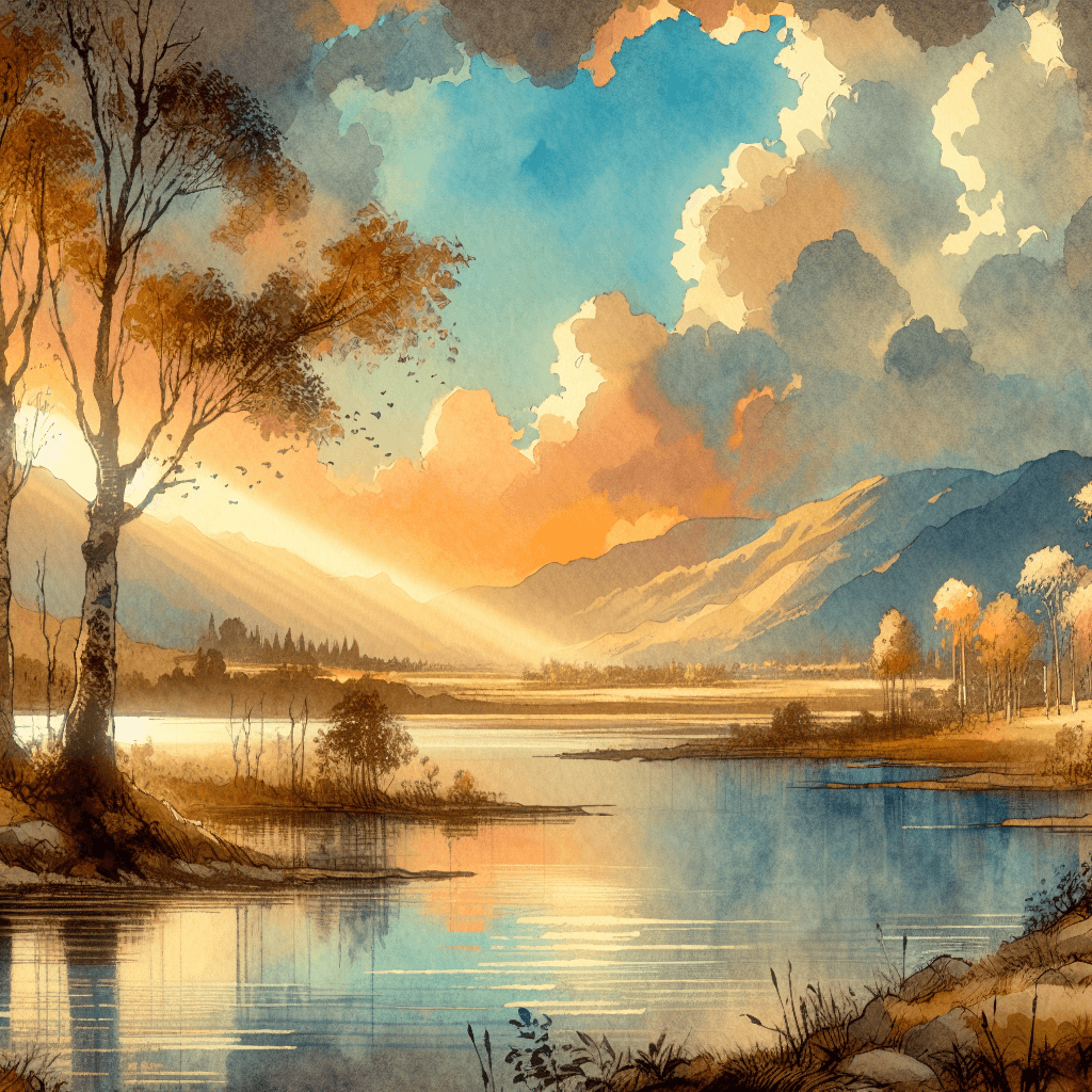 AI-generated illustration for "Morning Meditation: Environmental Justice - Prayer" — created by ChurchWiseAI using DALL-E