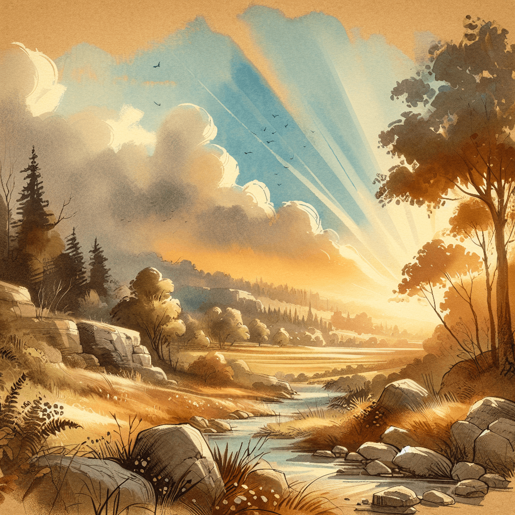 AI-generated illustration for "Morning Meditation: Folly" — created by ChurchWiseAI using DALL-E