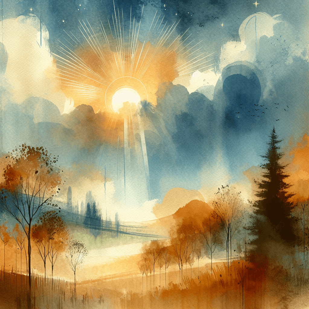 AI-generated illustration for "Morning Meditation: Folly - Story" — created by ChurchWiseAI using DALL-E