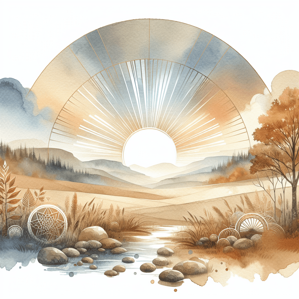 AI-generated illustration for "Morning Meditation: Glory - Story" — created by ChurchWiseAI using DALL-E