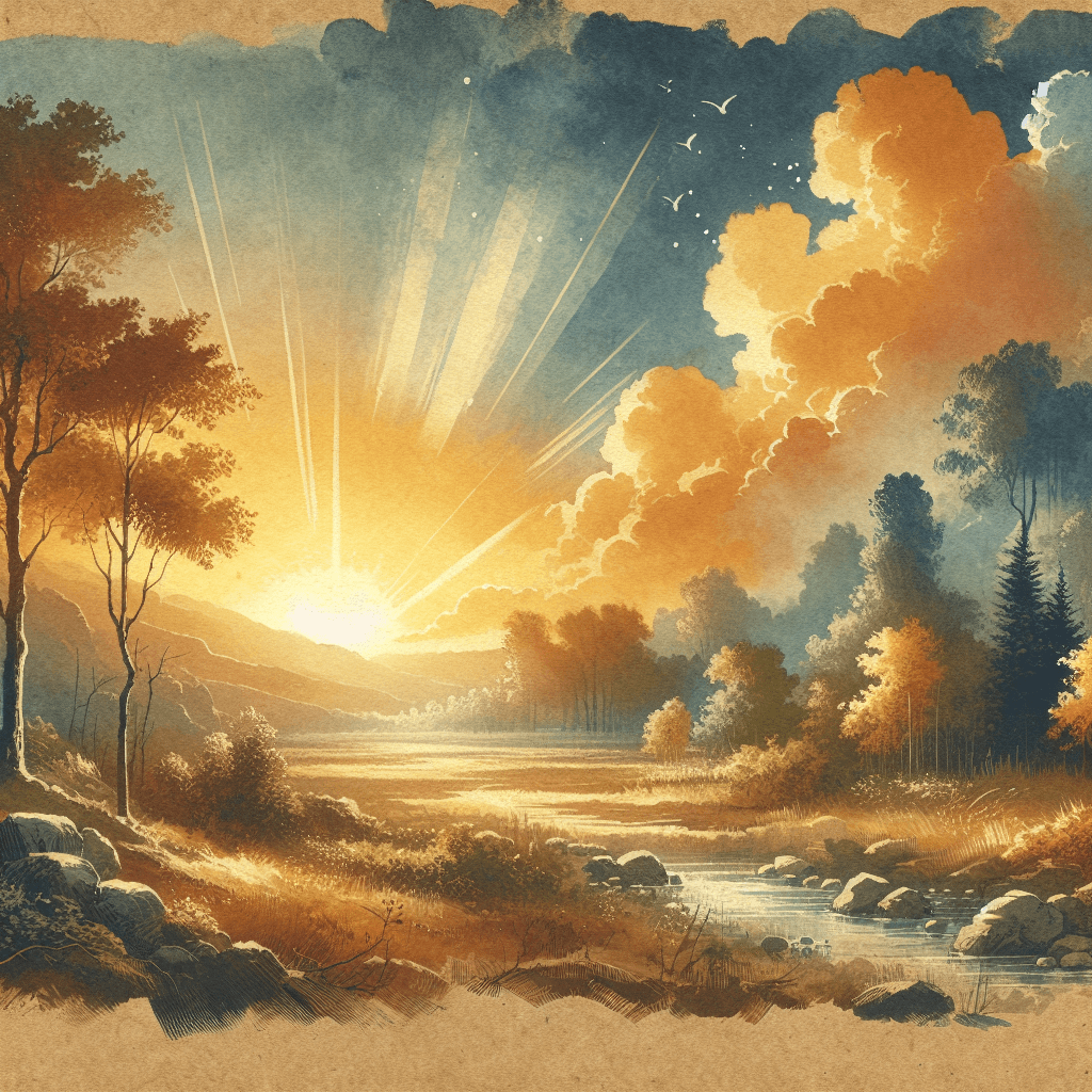 AI-generated illustration for "Morning Meditation: Inclusive Language for God" — created by ChurchWiseAI using DALL-E