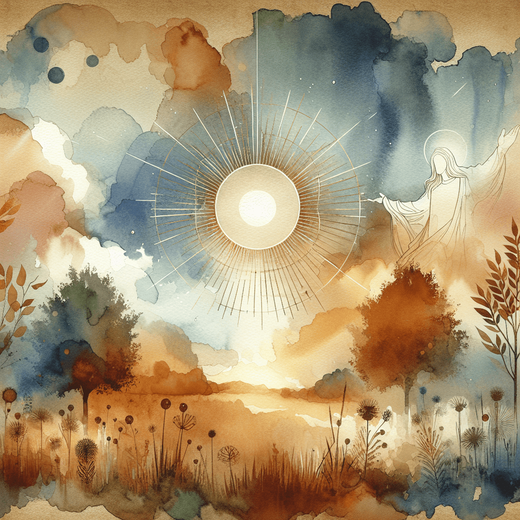 AI-generated illustration for "Morning Meditation: Youth Culture & Faith - Prayer" — created by ChurchWiseAI using DALL-E