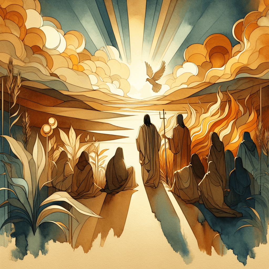 AI-generated illustration for "Mystic River: Only God Can Create Clean (Psalm 51:10)" — created by ChurchWiseAI using DALL-E