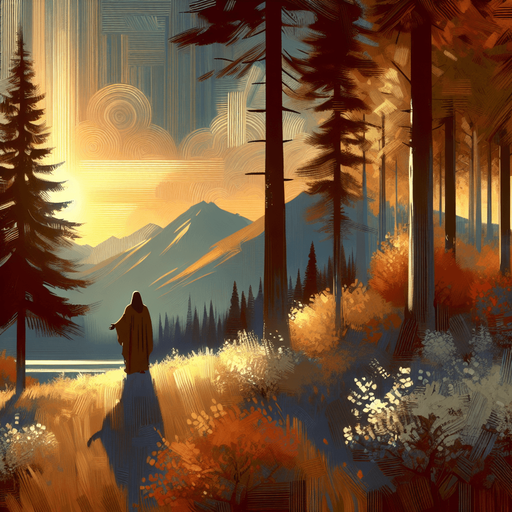 AI-generated illustration for "Nature Illustration: Seasons of Growth and Rest" — created by ChurchWiseAI using DALL-E