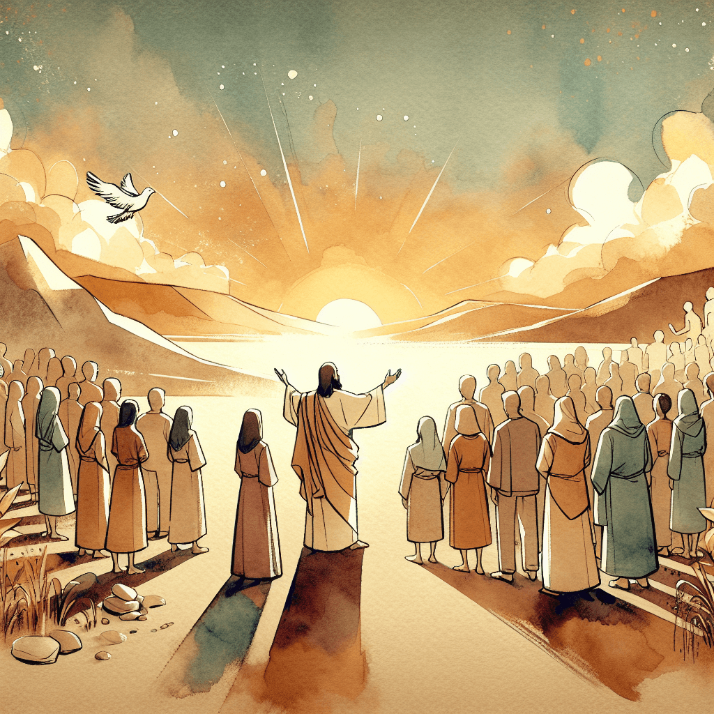 AI-generated illustration for "Oceans Eleven: Every Member Essential (1 Corinthians 12:12-27)" — created by ChurchWiseAI using DALL-E