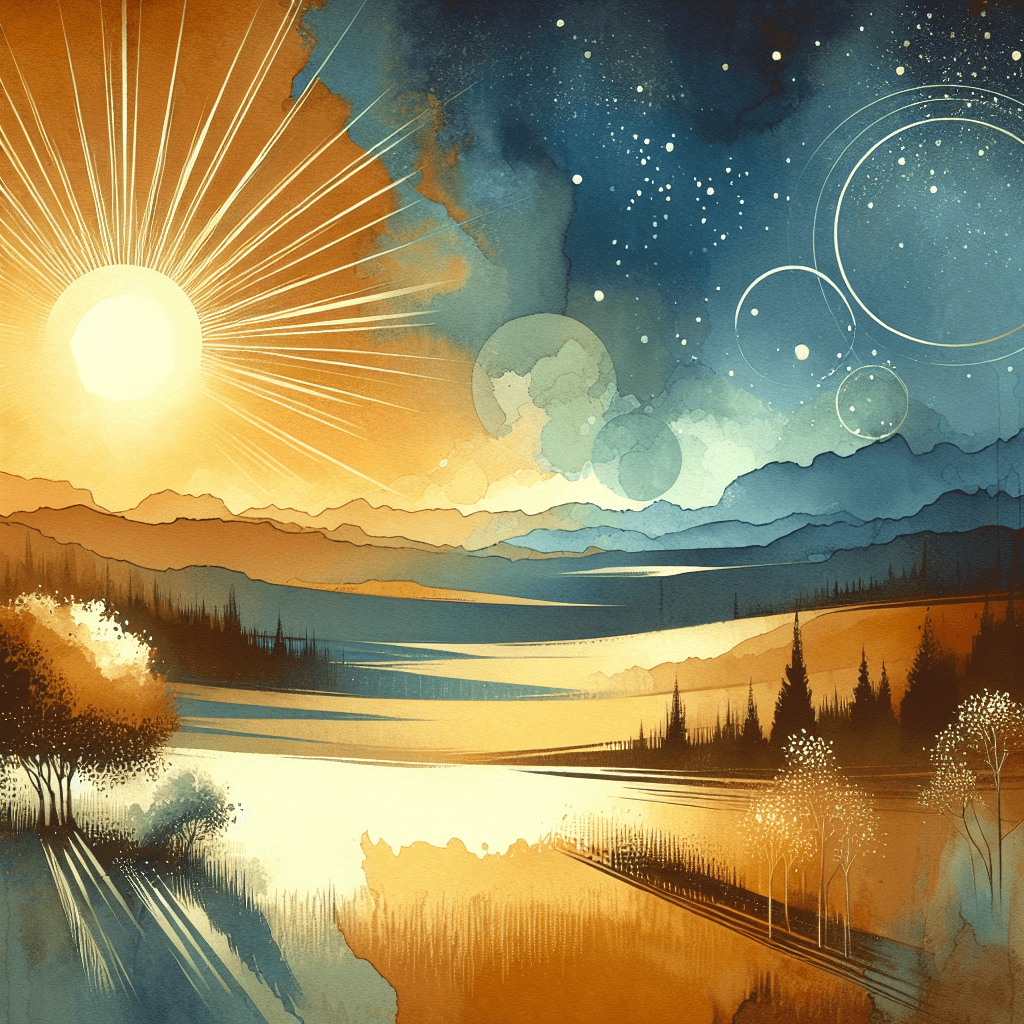 AI-generated illustration for "Quiet Time: Easter" — created by ChurchWiseAI using DALL-E