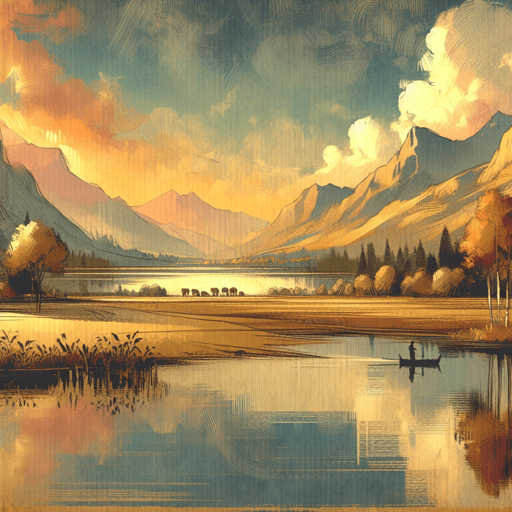 AI-generated illustration for "Quiet Time: Friends" — created by ChurchWiseAI using DALL-E