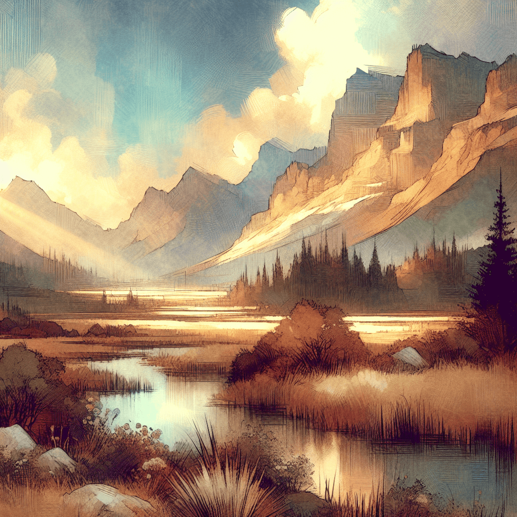 AI-generated illustration for "Quiet Time: Prayer" — created by ChurchWiseAI using DALL-E