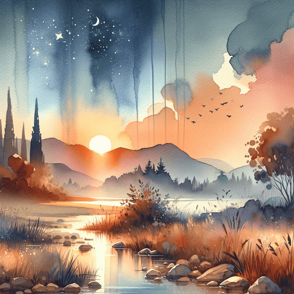 AI-generated illustration for "Quiet Time: Technology & Human Connection" — created by ChurchWiseAI using DALL-E