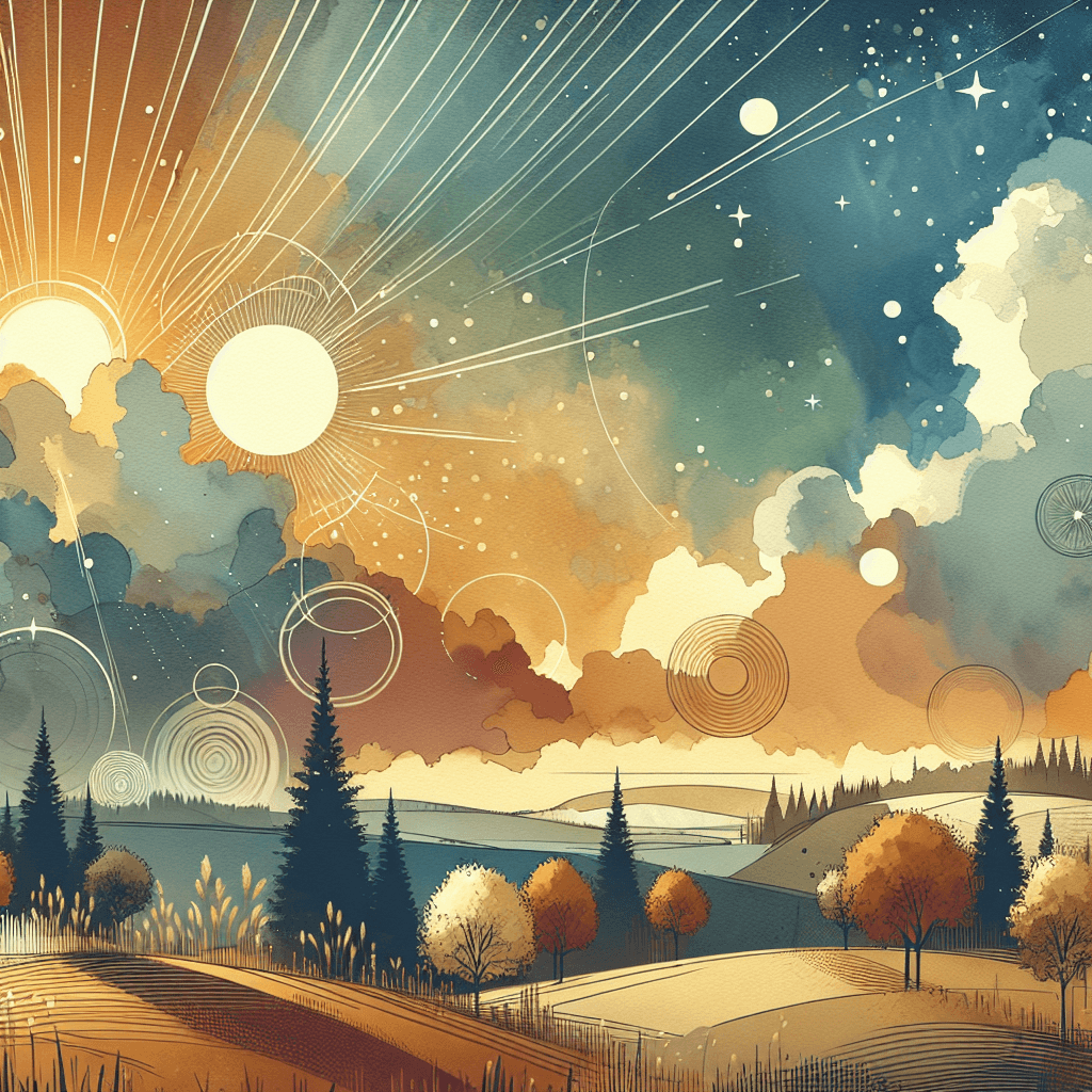 AI-generated illustration for "Quiet Time: Trinity" — created by ChurchWiseAI using DALL-E