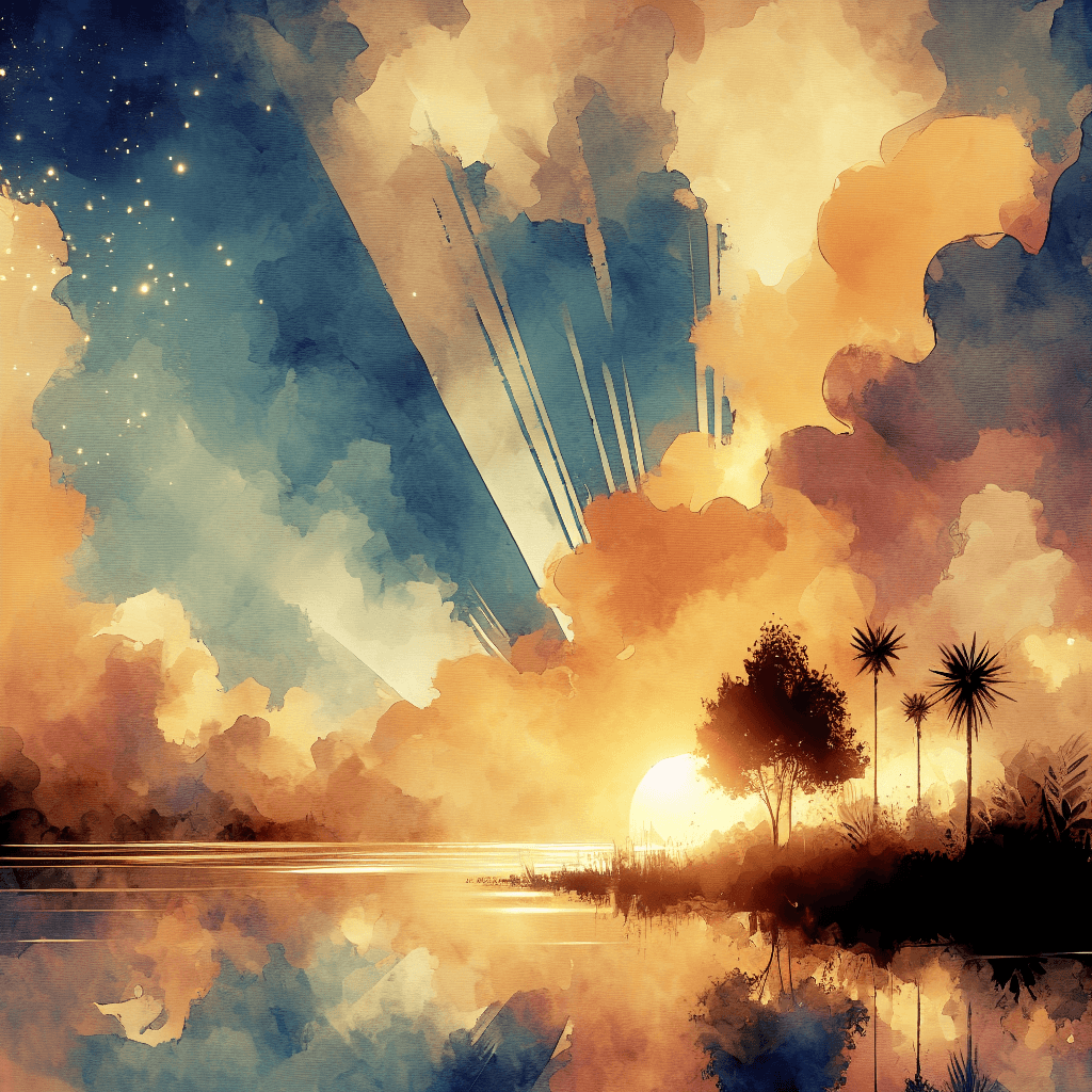 AI-generated illustration for "Quiet Time: Work" — created by ChurchWiseAI using DALL-E