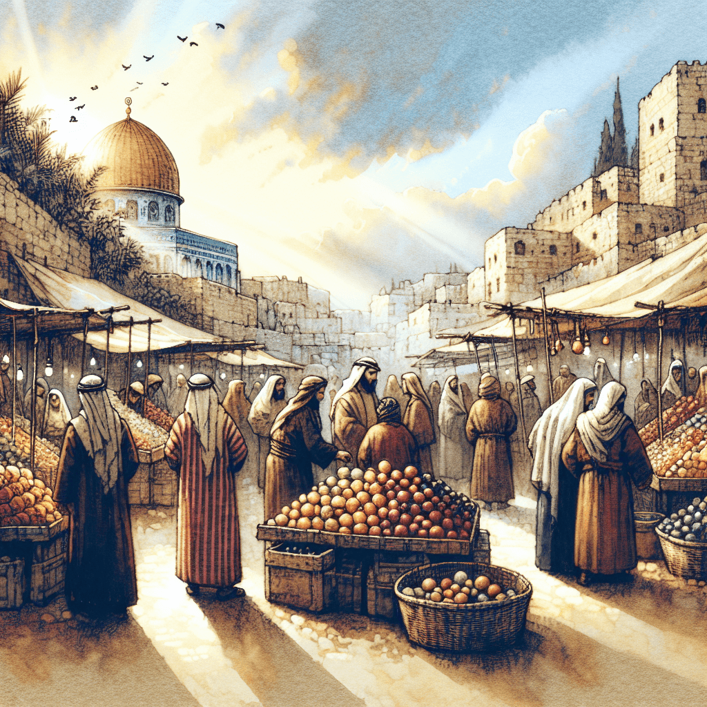 AI-generated illustration for "Real-World Leading Toward Peace - Biblical Analogy" — created by ChurchWiseAI using DALL-E