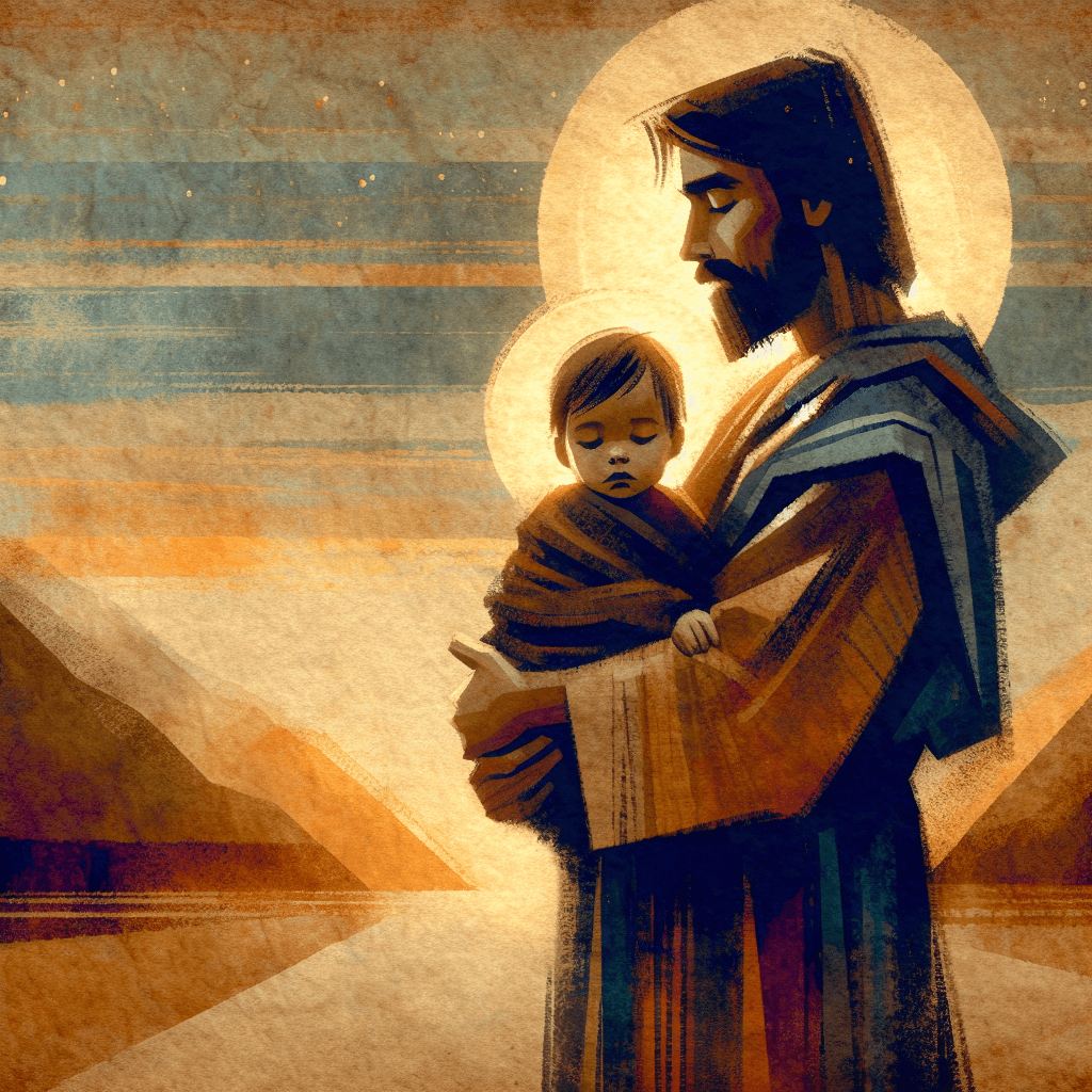 AI-generated illustration for "Room: Love in an Overwhelming World (1 John 4:18)" — created by ChurchWiseAI using DALL-E