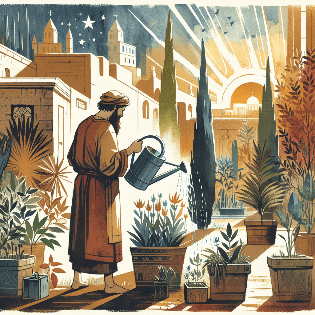 AI-generated illustration for "Science Illustration: Stewardship of Scientific Influence" — created by ChurchWiseAI using DALL-E