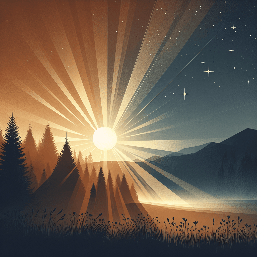 AI-generated illustration for "Spiritual Insight: Courage - Prayer" — created by ChurchWiseAI using DALL-E