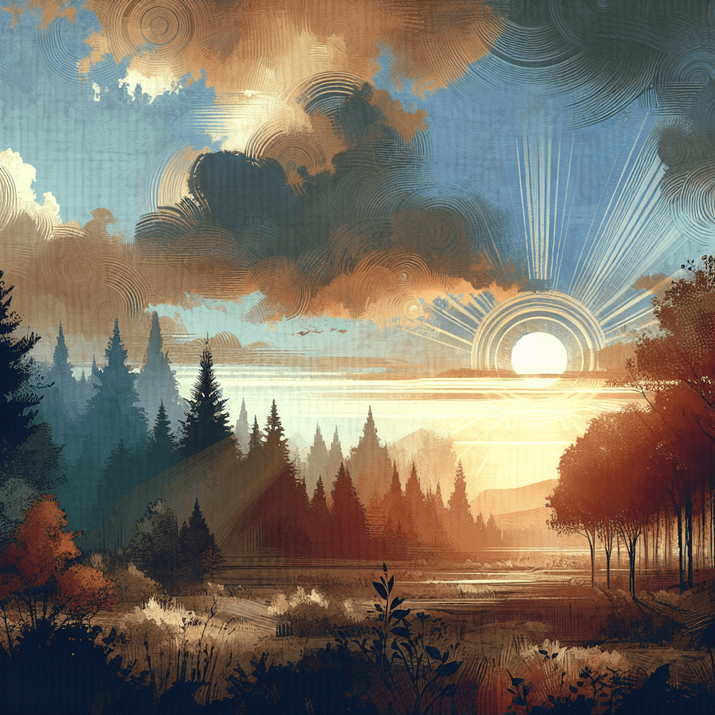 AI-generated illustration for "Spiritual Insight: Global Pandemic & Community" — created by ChurchWiseAI using DALL-E