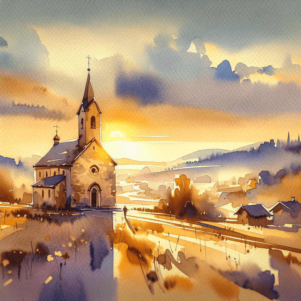 AI-generated illustration for "Spiritual Insight: Grace - Story" — created by ChurchWiseAI using DALL-E