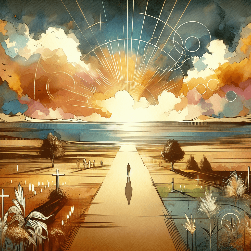 AI-generated illustration for "Spiritual Insight: Online Church & Community" — created by ChurchWiseAI using DALL-E