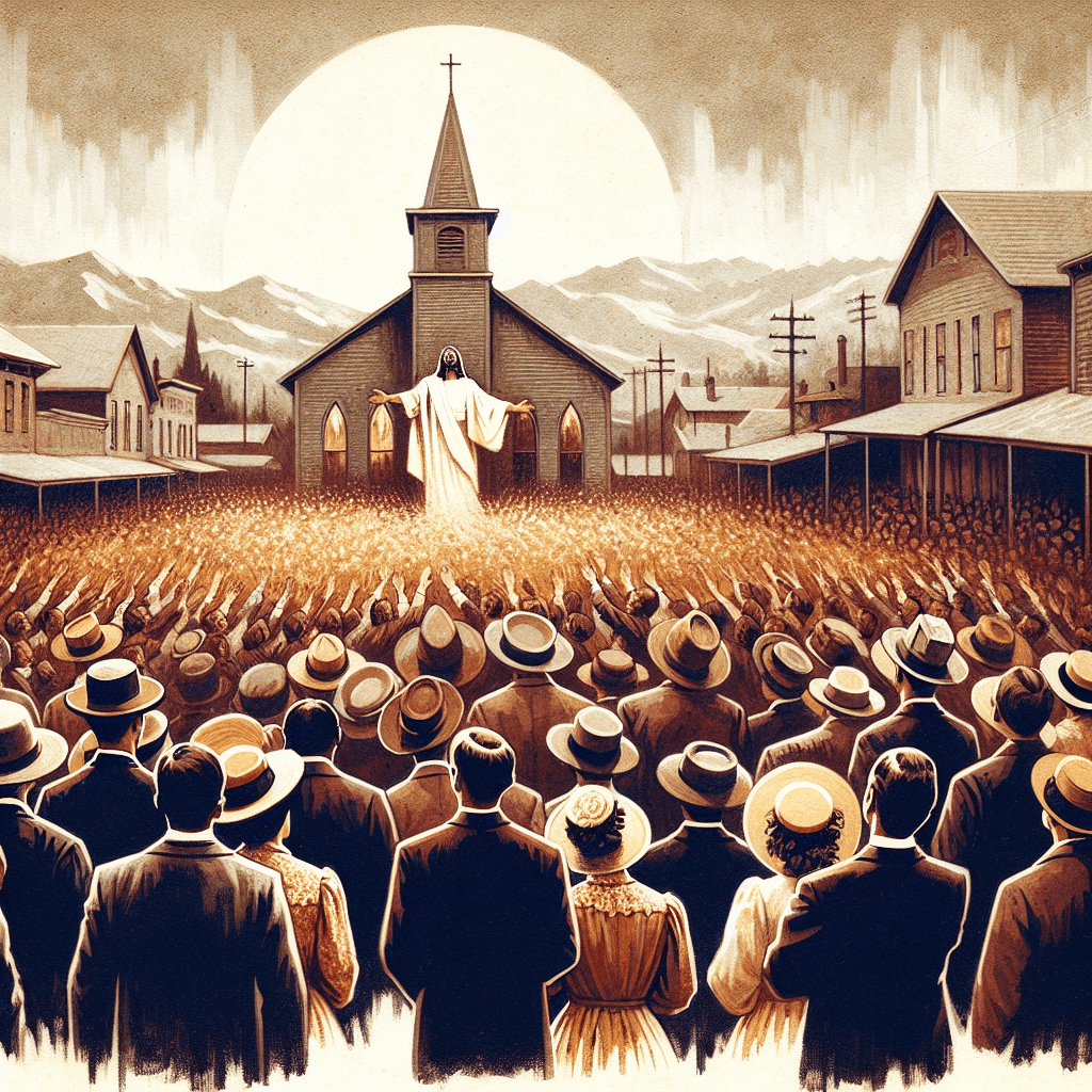 AI-generated illustration for "The Azusa Street Love - Pentecostal (John 3:16)" — created by ChurchWiseAI using DALL-E