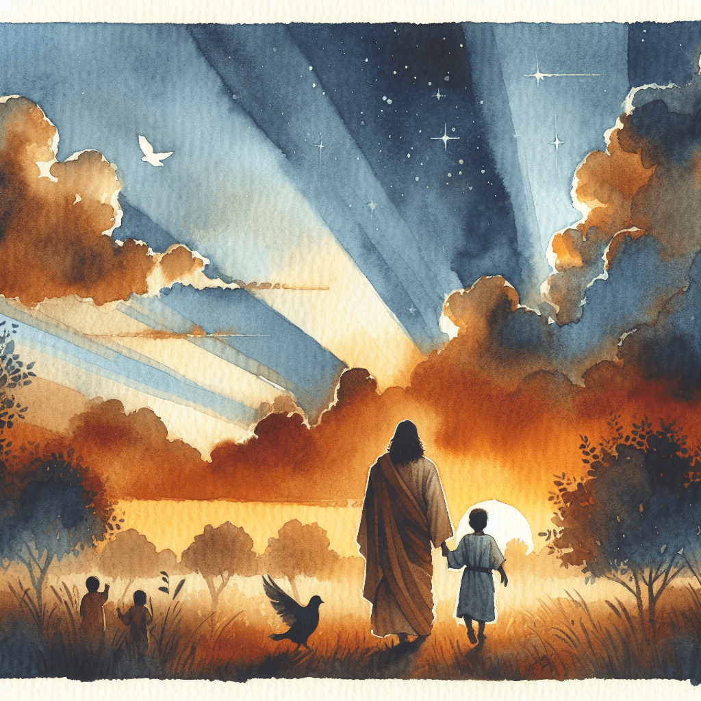 AI-generated illustration for "The Chosen: Jesus Training the Disciples - Christocentric (Proverbs 22:6)" — created by ChurchWiseAI using DALL-E