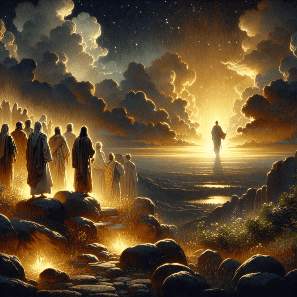 AI-generated illustration for "The Day of Judgment: Justice and Mercy United - Story" — created by ChurchWiseAI using DALL-E