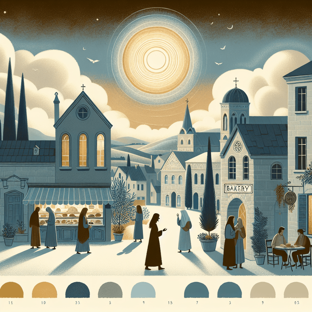 AI-generated illustration for "The Example of Forgiveness - Story" — created by ChurchWiseAI using DALL-E