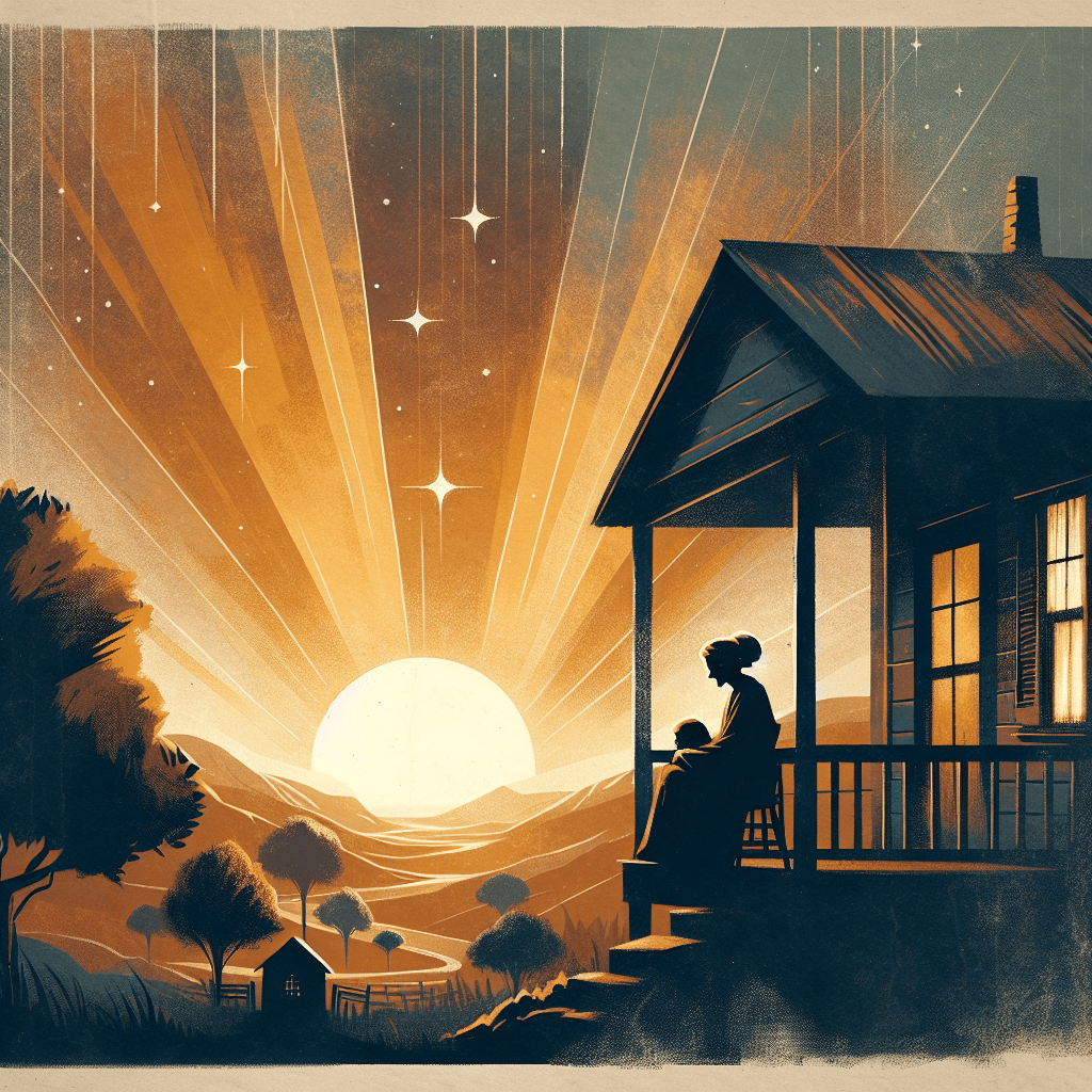 AI-generated illustration for "The Example of Gentleness - Story" — created by ChurchWiseAI using DALL-E