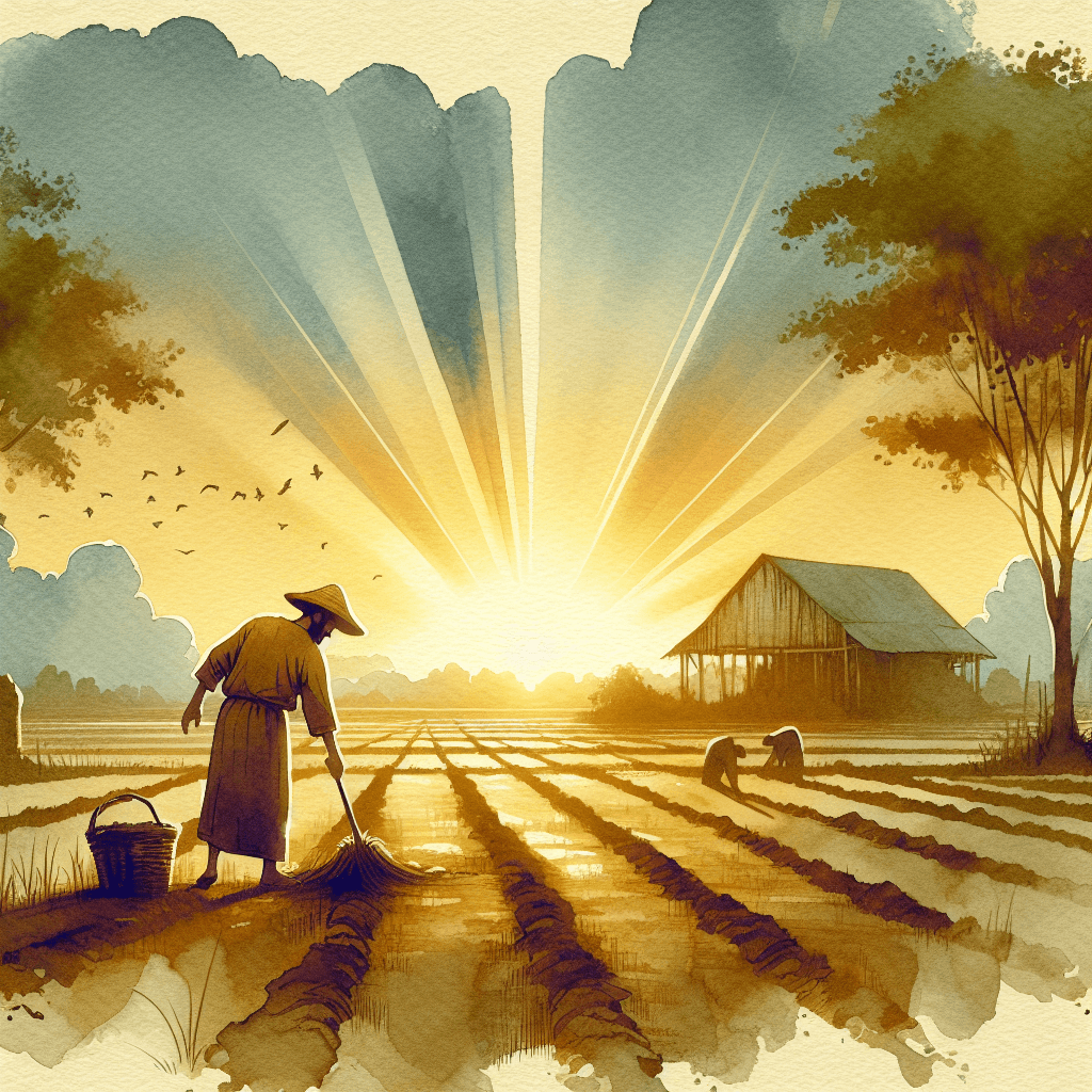 AI-generated illustration for "The Example of Grace - Biblical Analogy" — created by ChurchWiseAI using DALL-E