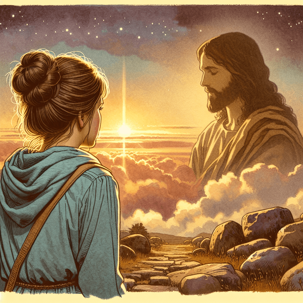 AI-generated illustration for "The Example of Grace - Contemporary Example" — created by ChurchWiseAI using DALL-E