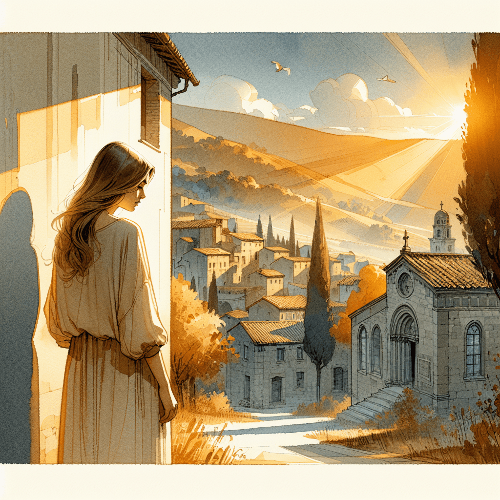 AI-generated illustration for "The Example of Grace - Story" — created by ChurchWiseAI using DALL-E