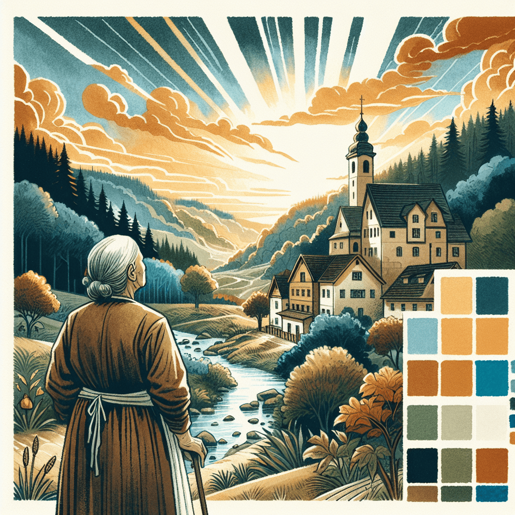 AI-generated illustration for "The Example of Humility - Story" — created by ChurchWiseAI using DALL-E