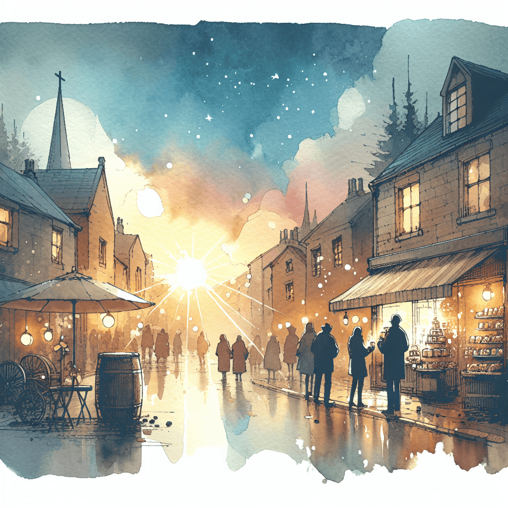 AI-generated illustration for "The Example of Kindness - Contemporary Example" — created by ChurchWiseAI using DALL-E