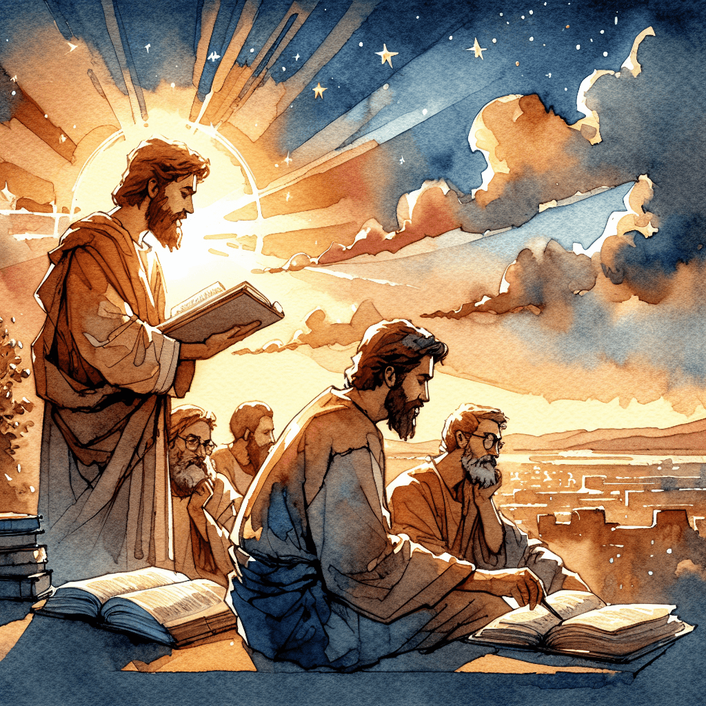 AI-generated illustration for "The Example of Patience - Story" — created by ChurchWiseAI using DALL-E