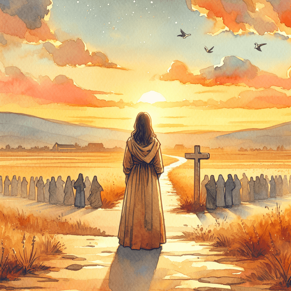 AI-generated illustration for "The Example of Righteousness - Contemporary Example" — created by ChurchWiseAI using DALL-E