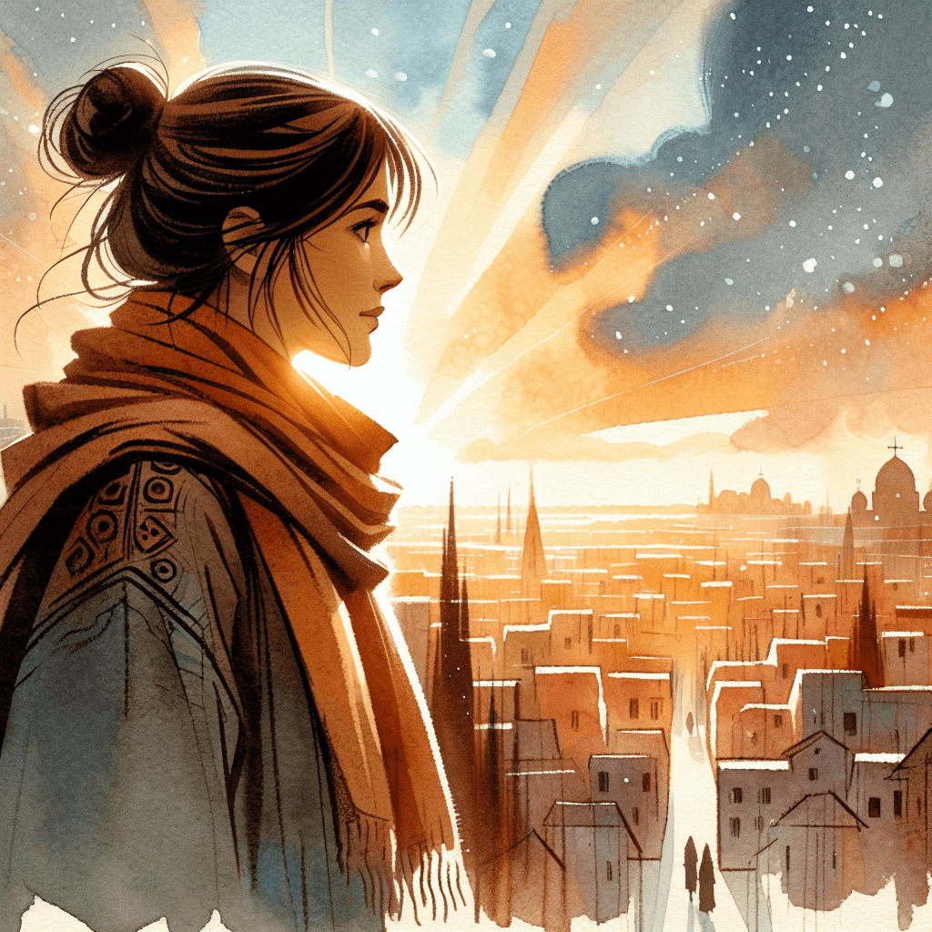 AI-generated illustration for "The Example of Salvation - Contemporary Example" — created by ChurchWiseAI using DALL-E