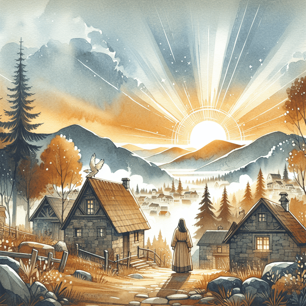 AI-generated illustration for "The Example of Understanding - Biblical Analogy" — created by ChurchWiseAI using DALL-E