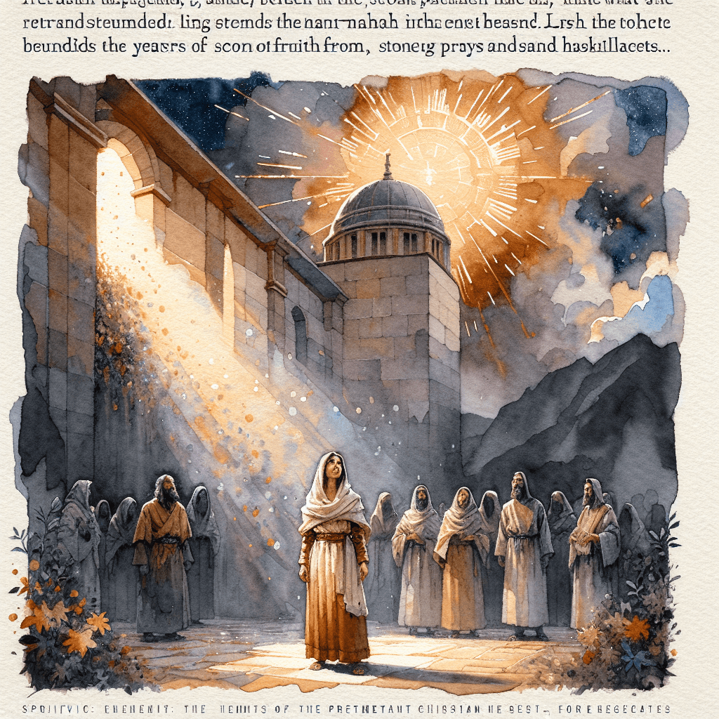 AI-generated illustration for "The Example of Understanding - Biblical Analogy" — created by ChurchWiseAI using DALL-E