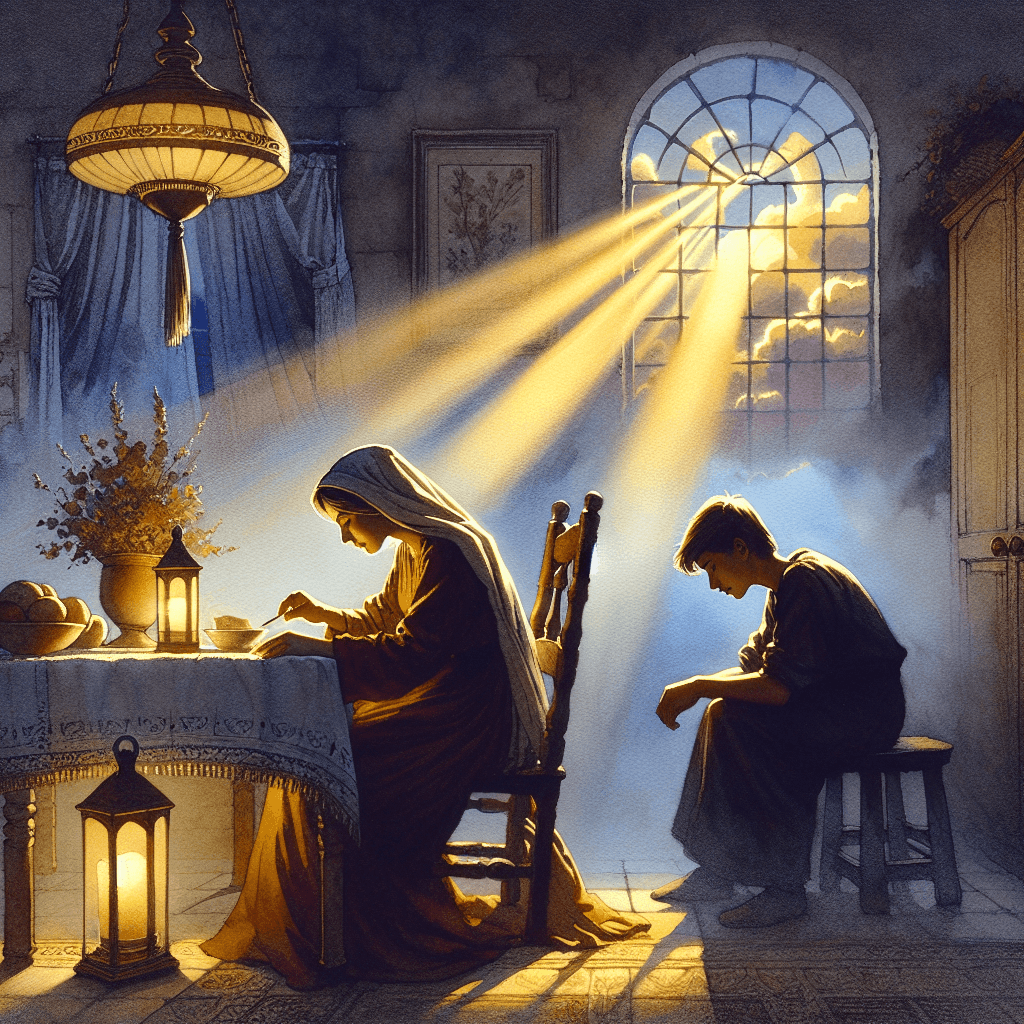 AI-generated illustration for "The Example of Understanding - Contemporary Example" — created by ChurchWiseAI using DALL-E