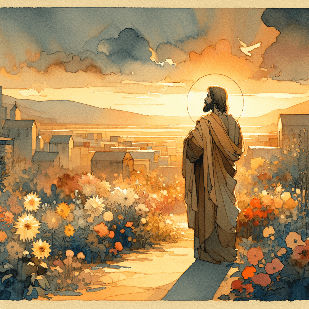 AI-generated illustration for "The Example of Understanding - Story" — created by ChurchWiseAI using DALL-E