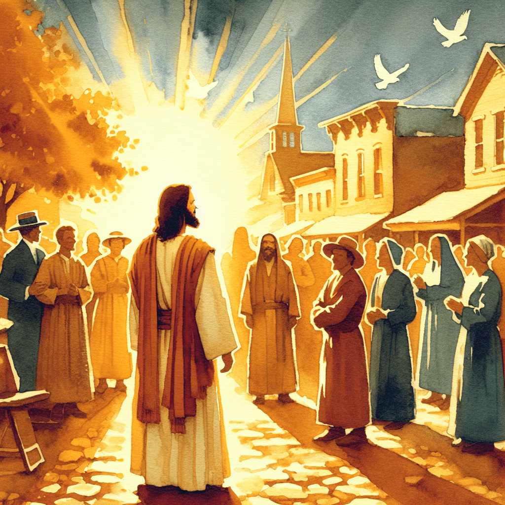 AI-generated illustration for "The Example of Understanding - Story" — created by ChurchWiseAI using DALL-E