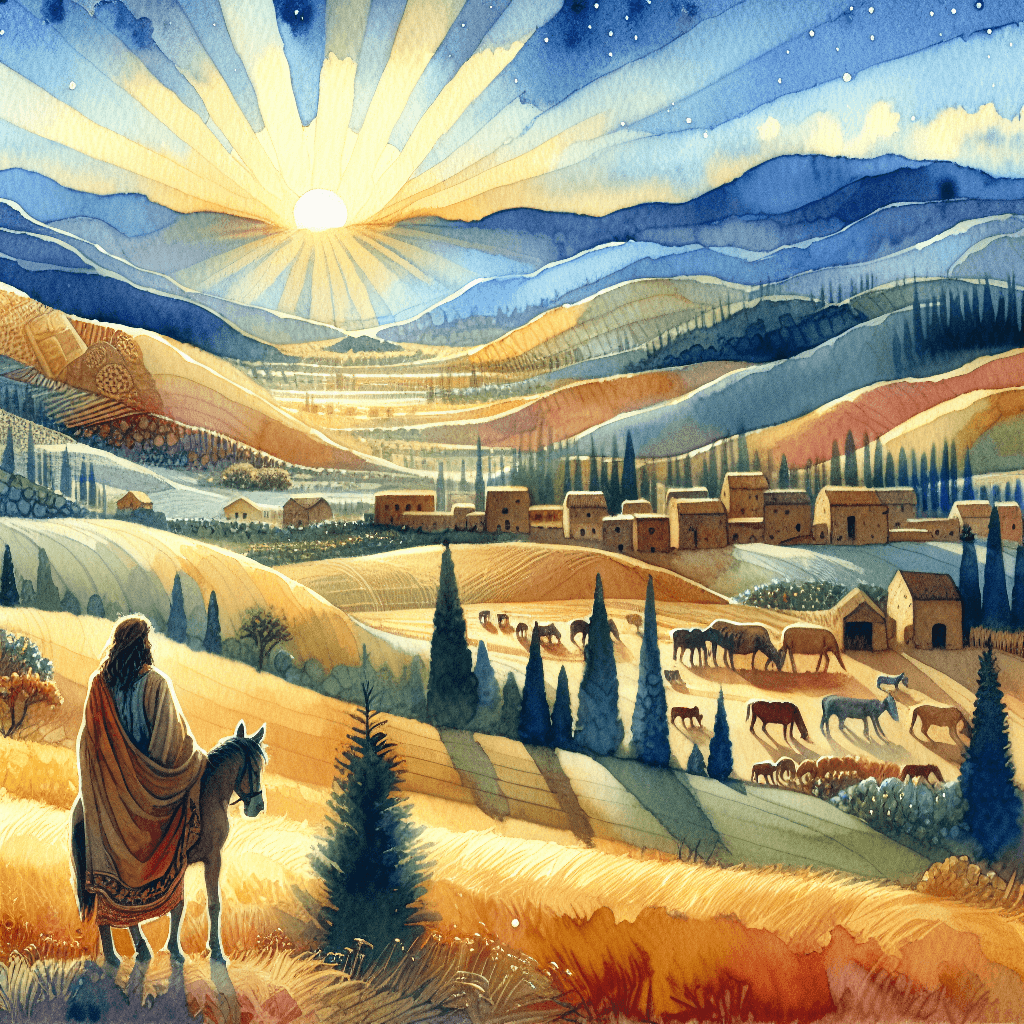 AI-generated illustration for "The Example of Wisdom - Story" — created by ChurchWiseAI using DALL-E