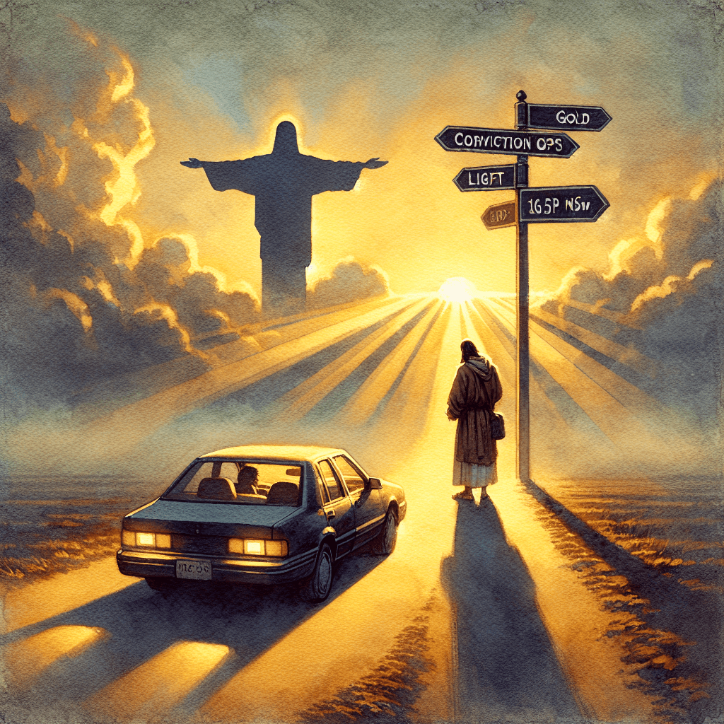 AI-generated illustration for "The GPS That Requires Trust - Traditional (Proverbs 3:5-6)" — created by ChurchWiseAI using DALL-E