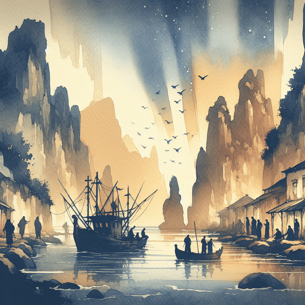 AI-generated illustration for "The Guilt Challenge - Biblical Analogy" — created by ChurchWiseAI using DALL-E